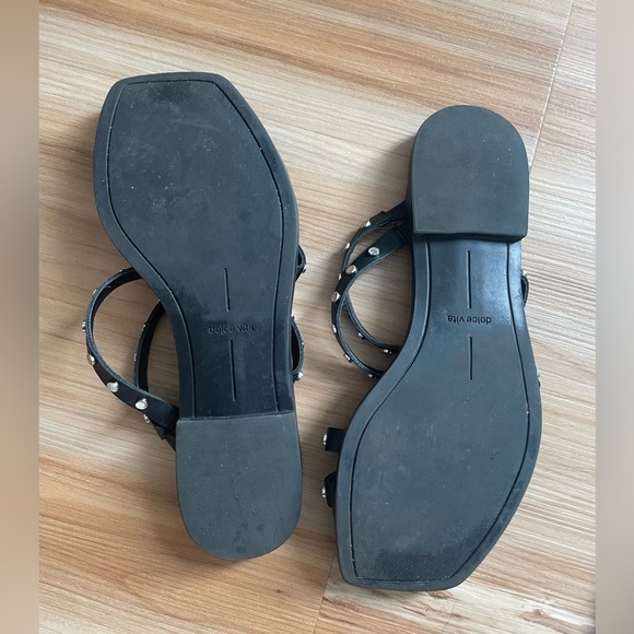 DOLCE VITA Ibbie Womens Open Toe Slip On Strappy Sandals - Picture 4 of 4